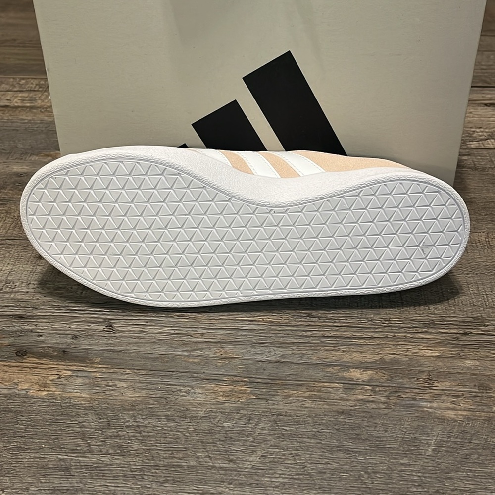 NWT Adidas Adidas VL Court 2.0 Women's Shoes - Light Pink - H06114 - Picture 10 of 11